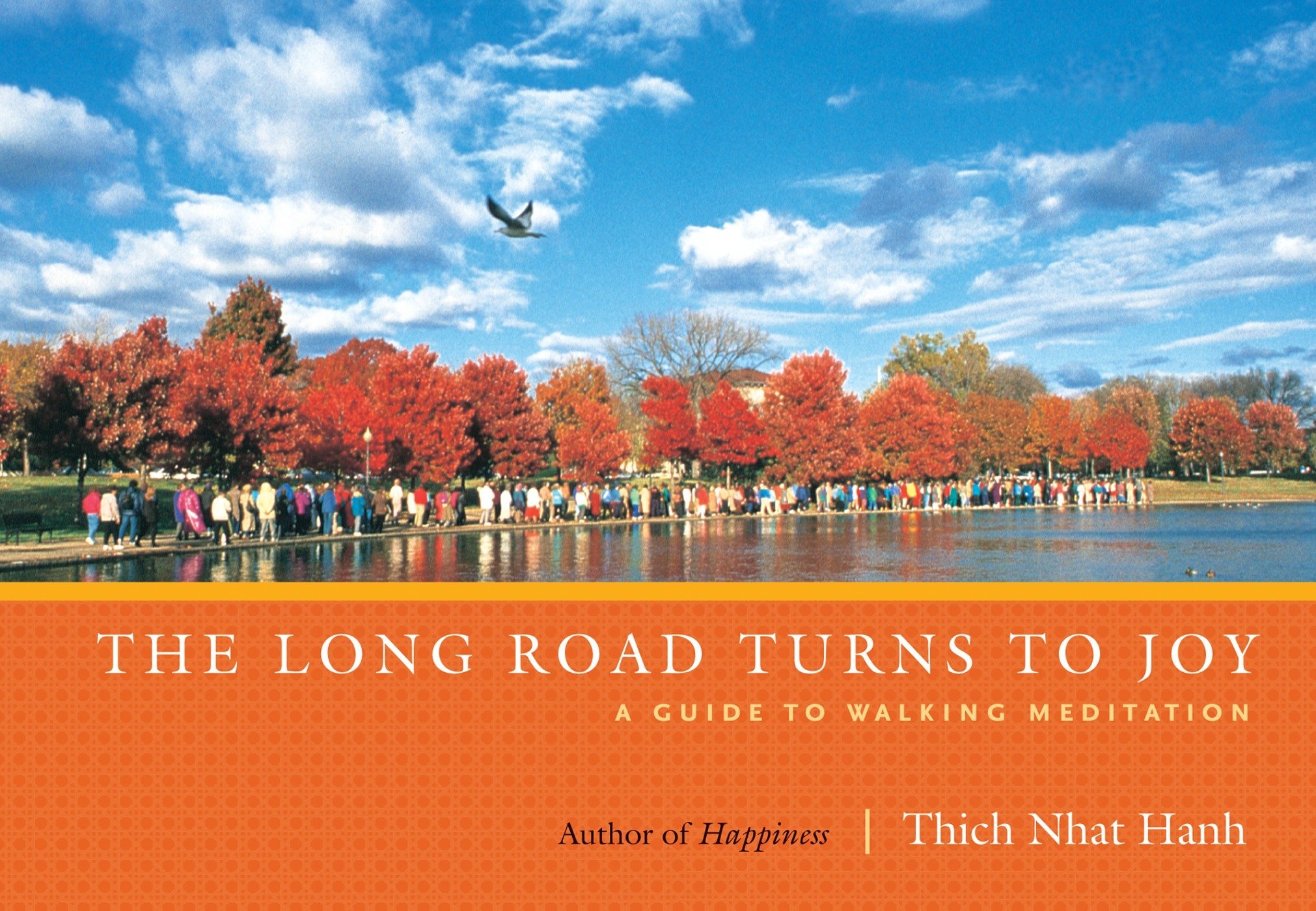 Book cover of The Long Road Turns to Joy: A Guide to Walking Meditation by Thich Nhat Hanh Book cover of The Long Road Turns to Joy: A Guide to Walking Meditation by Thich Nhat Hanh